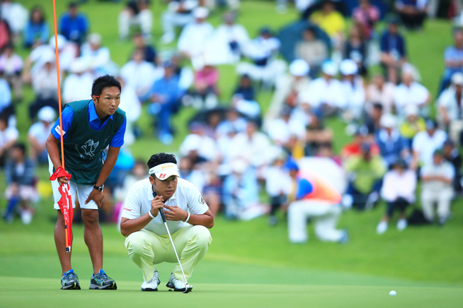 独走首位 松山英樹、大会最少スコアV更新なるか