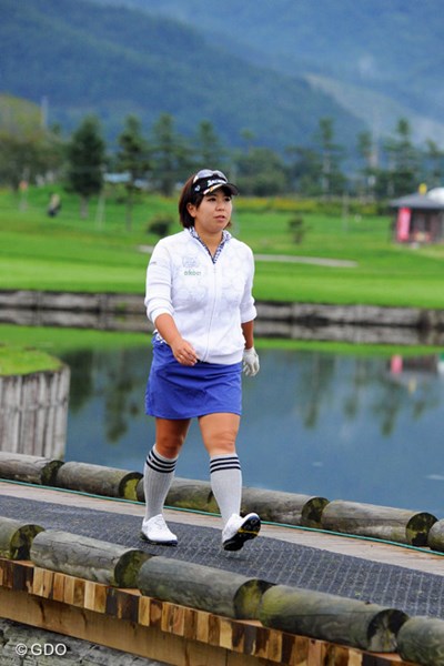 2013年 ゴルフ5レディスプロゴルフトーナメント 最終日 吉田弓美子 佐伯とアン、ツアーを代表する実力者に挑む吉田弓美子