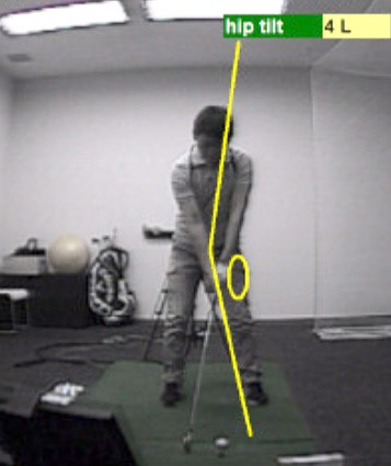 golftec 普段どっちの足で立ってますか？ 3-1