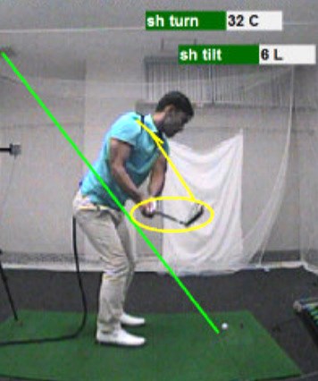 golftec ハーフバックでさっさと右向け右！ 2-1