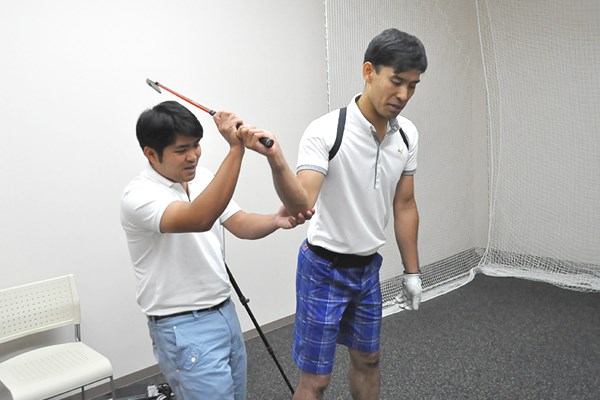 golftec ハーフバックでさっさと右向け右！ 4-2