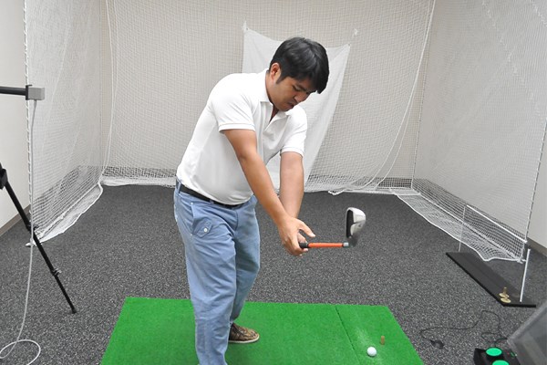golftec ハーフバックでさっさと右向け右！ 5-1