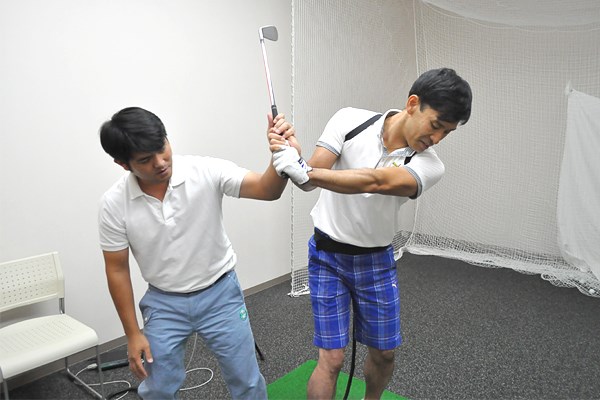 golftec ハーフバックでさっさと右向け右！ 5-2