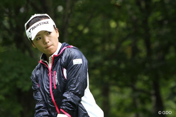 2013年 日本女子プロ選手権コニカミノルタ杯 事前 有村智恵 米ツアー挑戦中の有村智恵。久しぶりの日本できっかけを掴めるか？