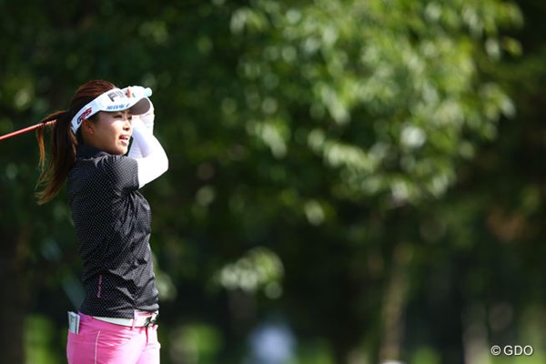 2013年 日本女子プロゴルフ選手権大会コニカミノルタ杯 初日 一ノ瀬優希 なかなか良いゴルフしている気がします4アンダー2位T