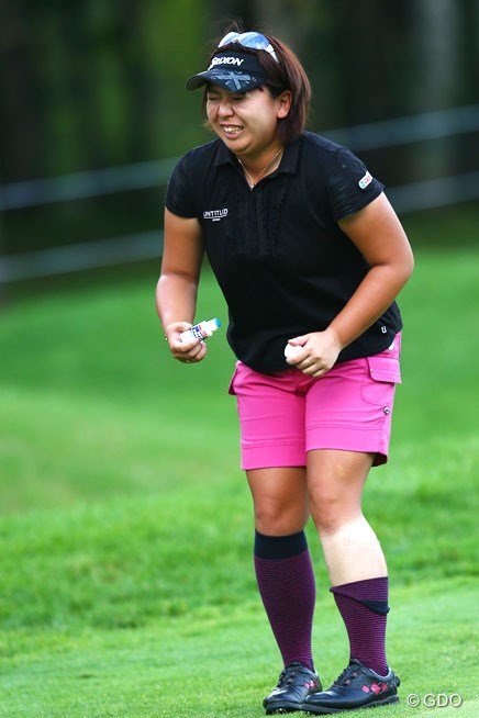 2013年 日本女子プロゴルフ選手権大会コニカミノルタ杯 初日 吉田弓美子