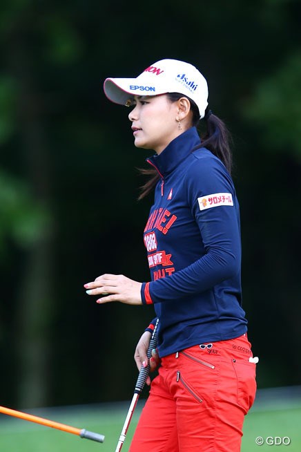 2013年 日本女子プロ選手権コニカミノルタ杯 初日  横峯さくら