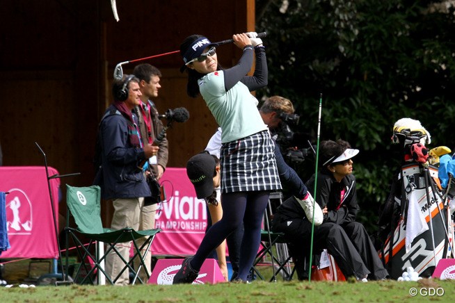 2013年 ザ・エビアン選手権 初日 上原彩子