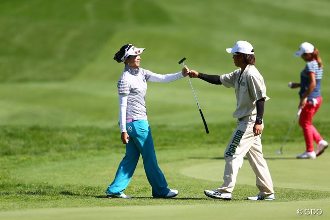 2013年 日本女子プロゴルフ選手権大会コニカミノルタ杯 2日目 森田理香子
