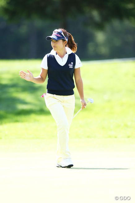 2013年 日本女子プロゴルフ選手権大会コニカミノルタ杯 2日目 堀奈津佳