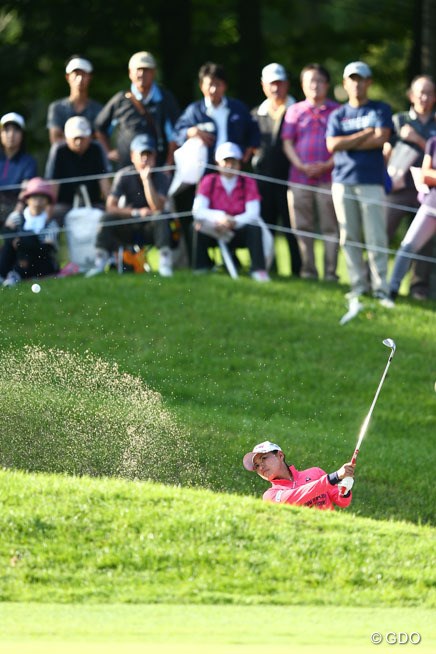 2013年 日本女子プロゴルフ選手権大会コニカミノルタ杯 3日目 横峯さくら