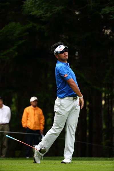 2013 ANAオープンゴルフトーナメント 初日 松山英樹 クラブが嫌になっちゃうのが頻繁に起きた今日のプレー。