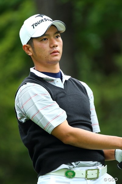 2013年 ANAオープンゴルフトーナメント 2日目 嘉数光倫 今大会がプロデビュー戦。沖縄出身の23歳が、北海道で輝いている。