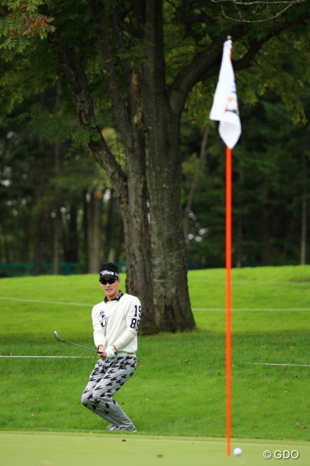 おしっこ我慢してるんじゃございません おしいんです 13年 Anaオープンゴルフトーナメント 2日目 金亨成 フォトギャラリー Gdo