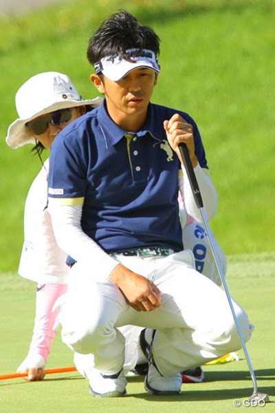 2013年 アジアパシフィックオープンゴルフチャンピオンシップ パナソニックオープン 初日 近藤共弘 守護霊とラインを。
