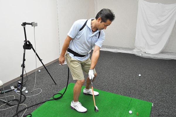 golftec インサイドに上がる典型例を改善 4-1