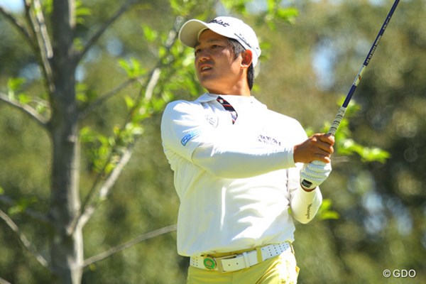 2013年 アジアパシフィックオープンゴルフチャンピオンシップ パナソニックオープン 2日目 貞方章男 午前中のプレーでビッグスコアをマーク。