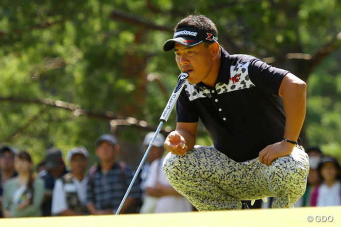 あごで。 2013年 アジアパシフィックオープンゴルフチャンピオンシップ パナソニックオープン 3日目 平塚哲二