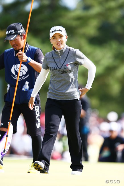 2013年 ミヤギテレビ杯ダンロップ女子オープンゴルフトーナメント 最終日 イ・ナリ