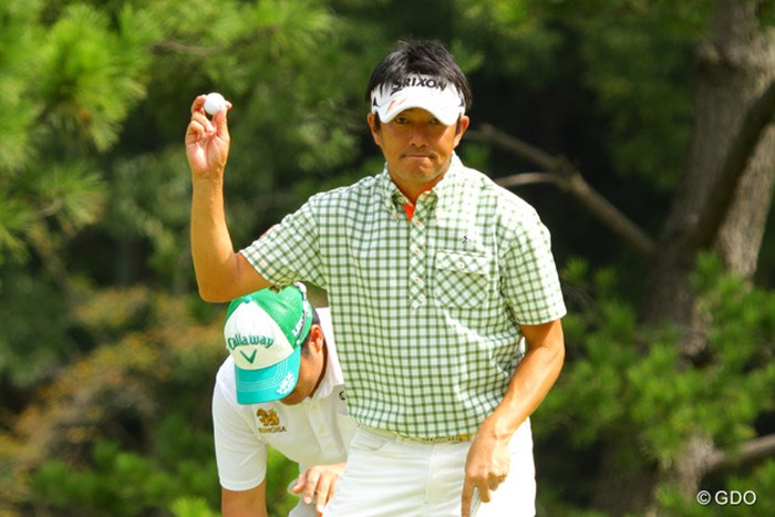 初勝利はまたもお預け。残念。 2013年 アジアパシフィックゴルフチャンピオンシップ パナソニックオープン 最終日 山下和宏