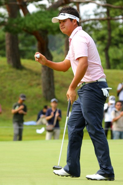 2013年 アジアパシフィックゴルフチャンピオンシップ パナソニックオープン 最終日 白佳和 白佳和／2日目に66をマークしたが、優勝争いには加われなかった。