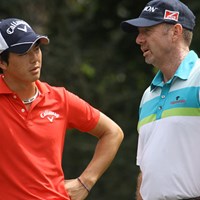 大会3日目は石川遼と回ったロッド・パンプリング。PGAツアー2勝の技術を随所に見せていた 2013年 ウェブドットコムツアー選手権 3日目 ロッド・パンプリング