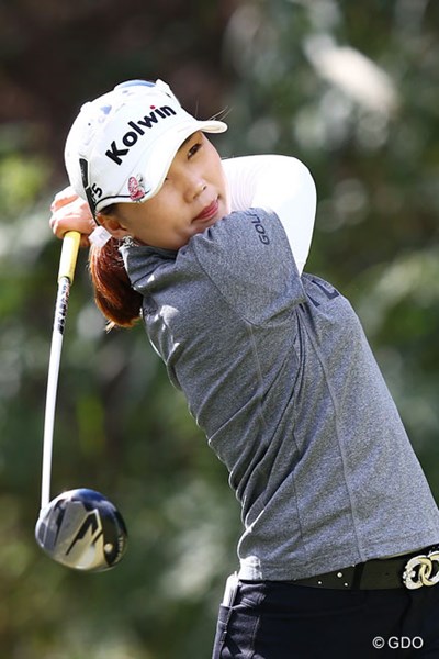 2013年 ミヤギテレビ杯ダンロップ女子オープンゴルフトーナメント 最終日 イ・ナリ 今季からゴルフ5と契約を締結。優勝して恩返しした。