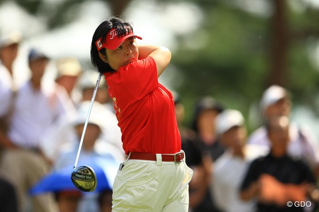 2013年 日本女子オープンゴルフ選手権競技 初日 不動裕理