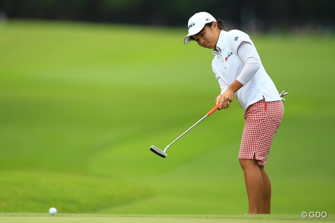 2013年 日本女子オープンゴルフ選手権競技 初日 永峰咲希