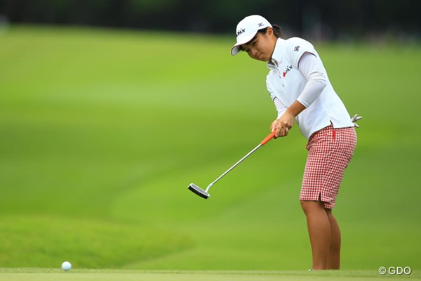 2013年 日本女子オープンゴルフ選手権競技 初日 永峰咲希 昨年の日本女子オープンローアマは、8オーバー91位タイと出遅れてしまいました。