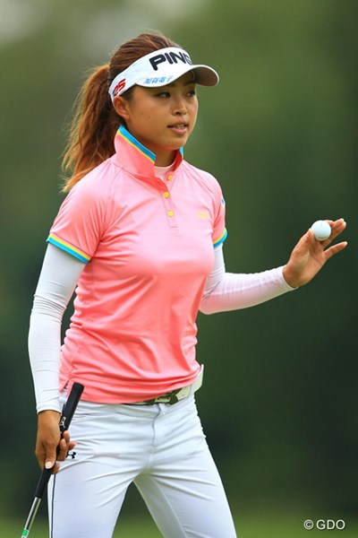 2013年 日本女子オープンゴルフ選手権競技 2日目 一ノ瀬優希 前半の貯金を生かし、10位タイに浮上です。