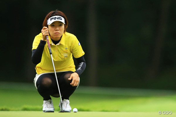 2013年 日本女子オープンゴルフ選手権競技 2日目 大山志保 「ラインが見えていた」という大山志保が2日目に急浮上。1回でもいいから経験してみたい！
