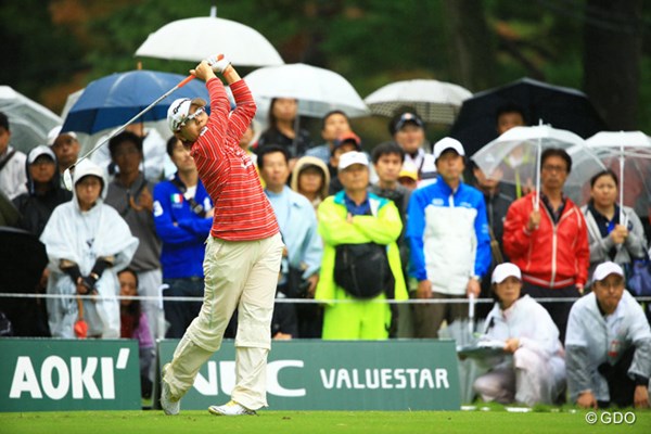 2013年 日本女子オープンゴルフ選手権競技 3日目 宮里美香 唯一のアンダーパー。2位に5打差をつけた宮里美香が大会2勝目に王手をかけた