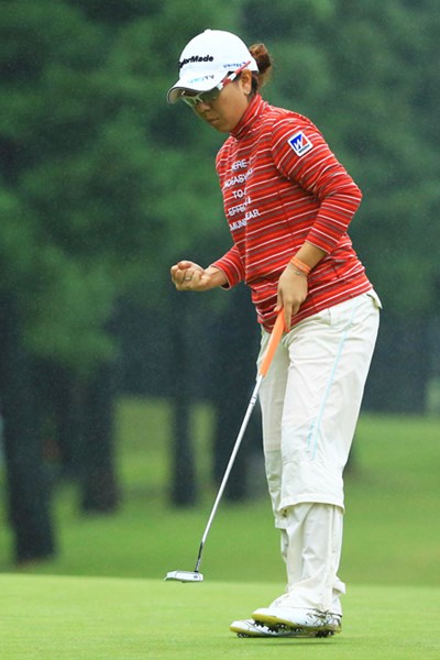 2013年 日本女子オープンゴルフ選手権競技 3日目 宮里美香 粘り強いプレーを続け、2010年以来となる大会2勝目に王手をかけた宮里美香
