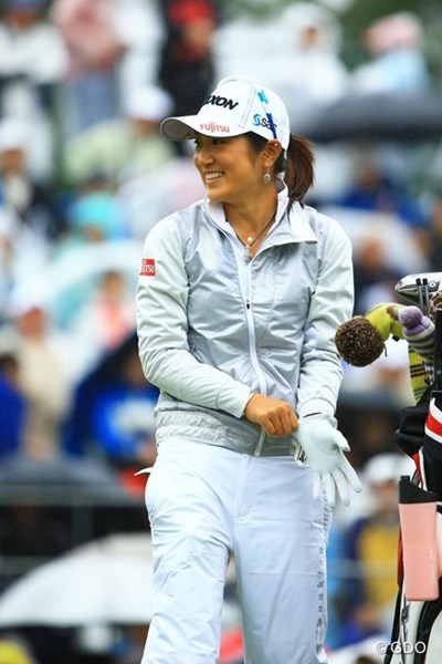 2013年 日本女子オープンゴルフ選手権競技 3日目 藤本麻子 前半にスコアを落すも、バックナインでスコアを1つ伸ばし、73をマーク。3位タイです。