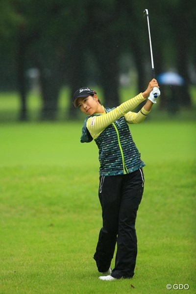2013年 日本女子オープンゴルフ選手権競技 3日目 森田理香子 今日の悪コンディションなら・・・と期待していたんですけどねぇ。6オーバー12位タイ。