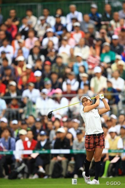 2013年 日本女子オープンゴルフ選手権競技 最終日 宮里藍 最終日も残念ながらファンの期待には応えられず・・・。16オーバー45位タイフィニッシュ。