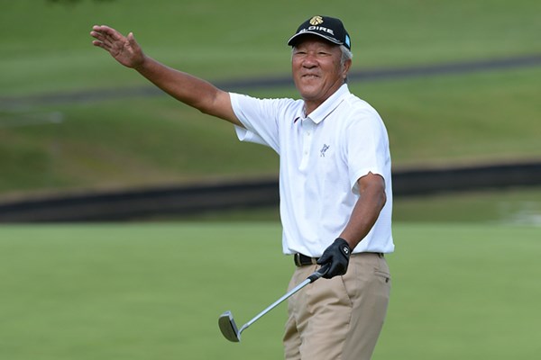 71歳の青木功がエージシュート！ 14位タイの好スタートを切った ※画像提供：日本プロゴルフ協会