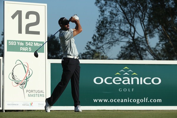 2013年 ポルトガルマスターズ 初日 アルバロ・キロス 飛距離を生かした豪快なゴルフで首位発進したアルバロ・キロス（Getty Images）