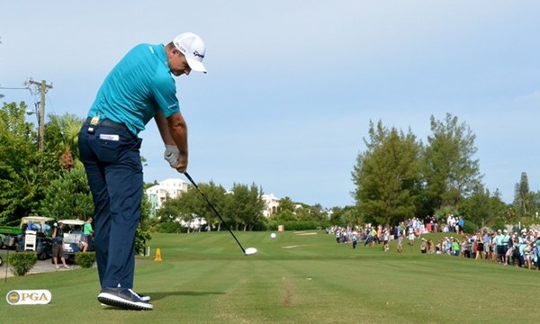 2013年 PGAグランドスラム・オブ・ゴルフ 初日 ジャスティン・ローズ 大会初日に2ストロークのリードを奪ったジャスティン・ローズ（Getty Images）