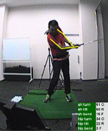 golftec フォローで腕はどう伸びる？？  2-1