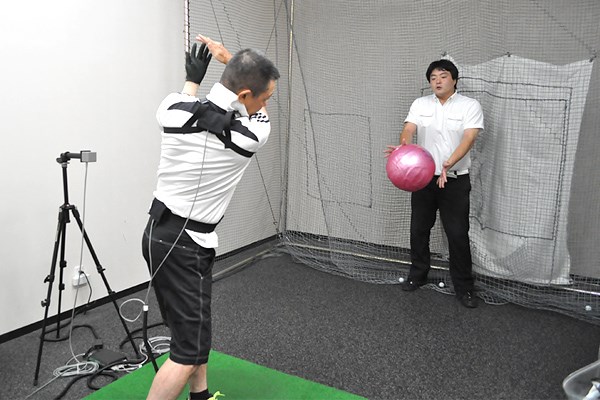 golftec フォローで腕はどう伸びる？？  3-1