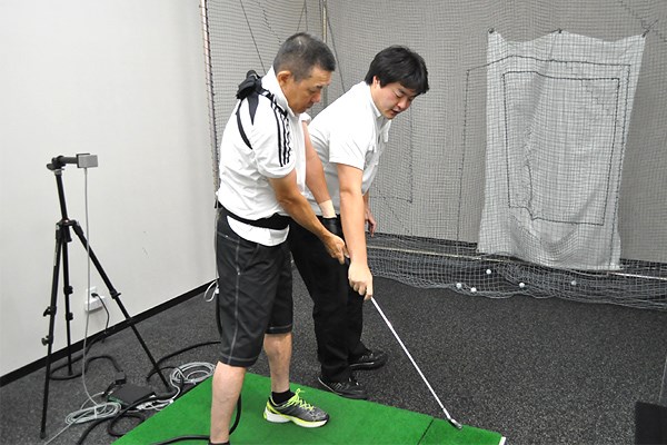 golftec フォローで腕はどう伸びる？？  5-1
