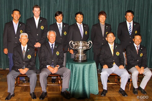 2013年 日本オープンゴルフ選手権競技 事前  チャンピオンズディナー 今年も日本オープン覇者が集い、開幕前日に晩餐会が行われた