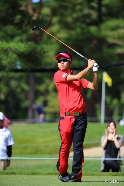 2013年 日本オープンゴルフ選手権競技 初日 浅地洋佑 本日のベストドレッサー賞。