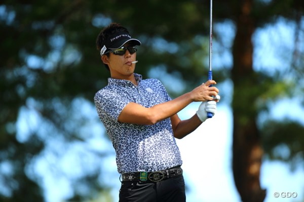 2013年 日本オープンゴルフ選手権競技 初日 J.チョイ このまま打ったらペナルティ？