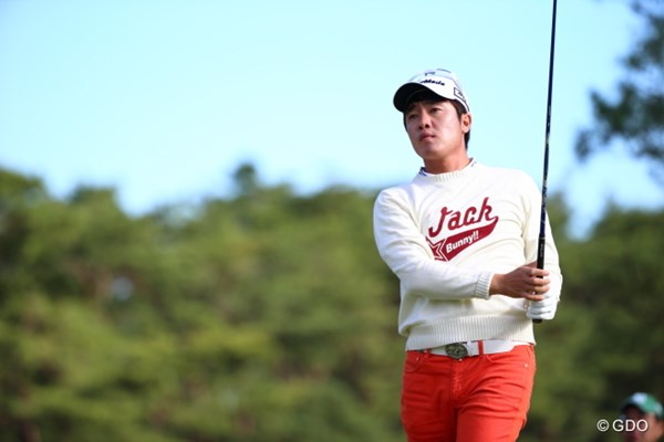 2013年 日本オープンゴルフ選手権競技 初日 S.J.パク いつも顔色が悪いSJ。