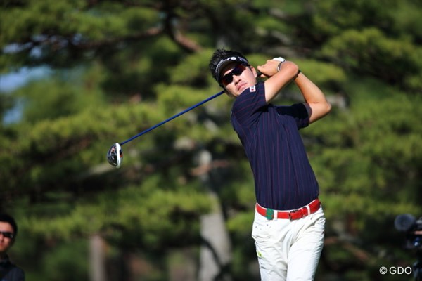 2013年 日本オープンゴルフ選手権競技 初日 キム・ヒョンソン 5月の日本プロゴルフ選手権大会 日清カップヌードル杯を制したヒョンソンには年間メジャー2勝目がかかる。