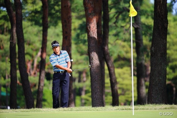 2013年 日本オープンゴルフ選手権2日目 野仲茂 後半に5バーディ！ベテラン野仲が日本オープンを単独首位で折り返した。