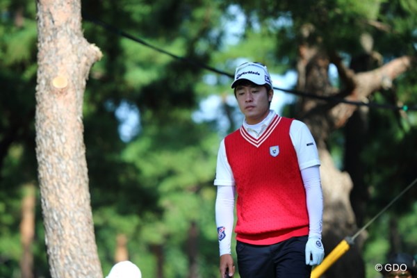 2013年 日本オープンゴルフ選手権競技 2日目 S.J.パク 気分、悪いの？大丈夫ですか？